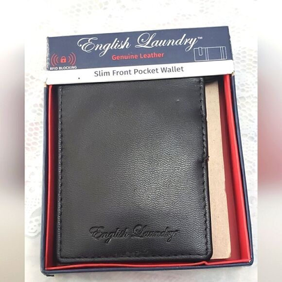 English Laundry Money Clip Wallet New - Picture 1 of 6